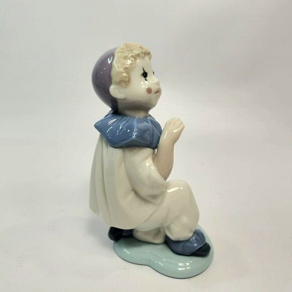 Lladro 1993 Golden Memories 6" Figure “Pierrot in Love” Rare - Picture 4 of 11